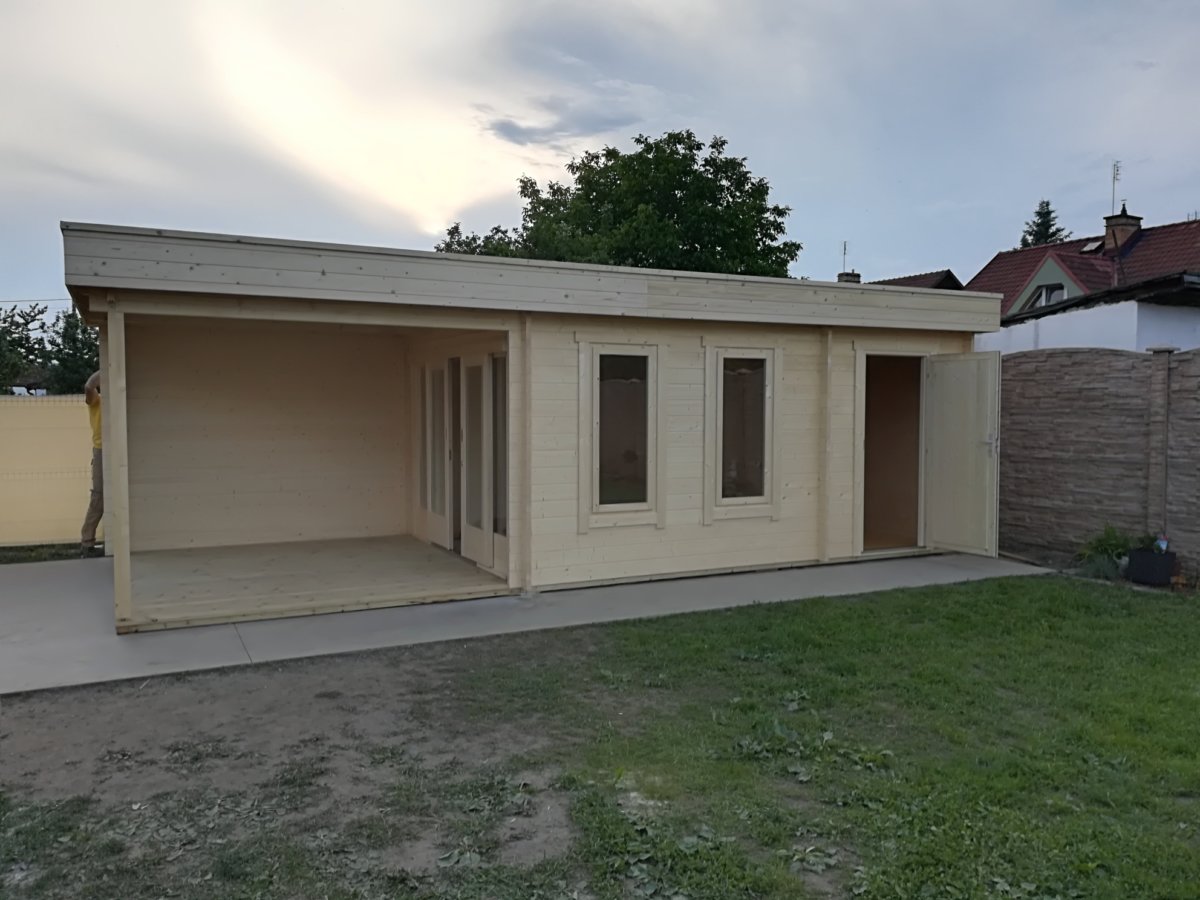 How To Locate Floor Joists >> Summer House with Veranda and Shed Super Lucas E 15 m2 / 8 ... How To Locate Floor Joists >> Summer House with Veranda and Shed Super Lucas E 15 m2 / 8 ...
